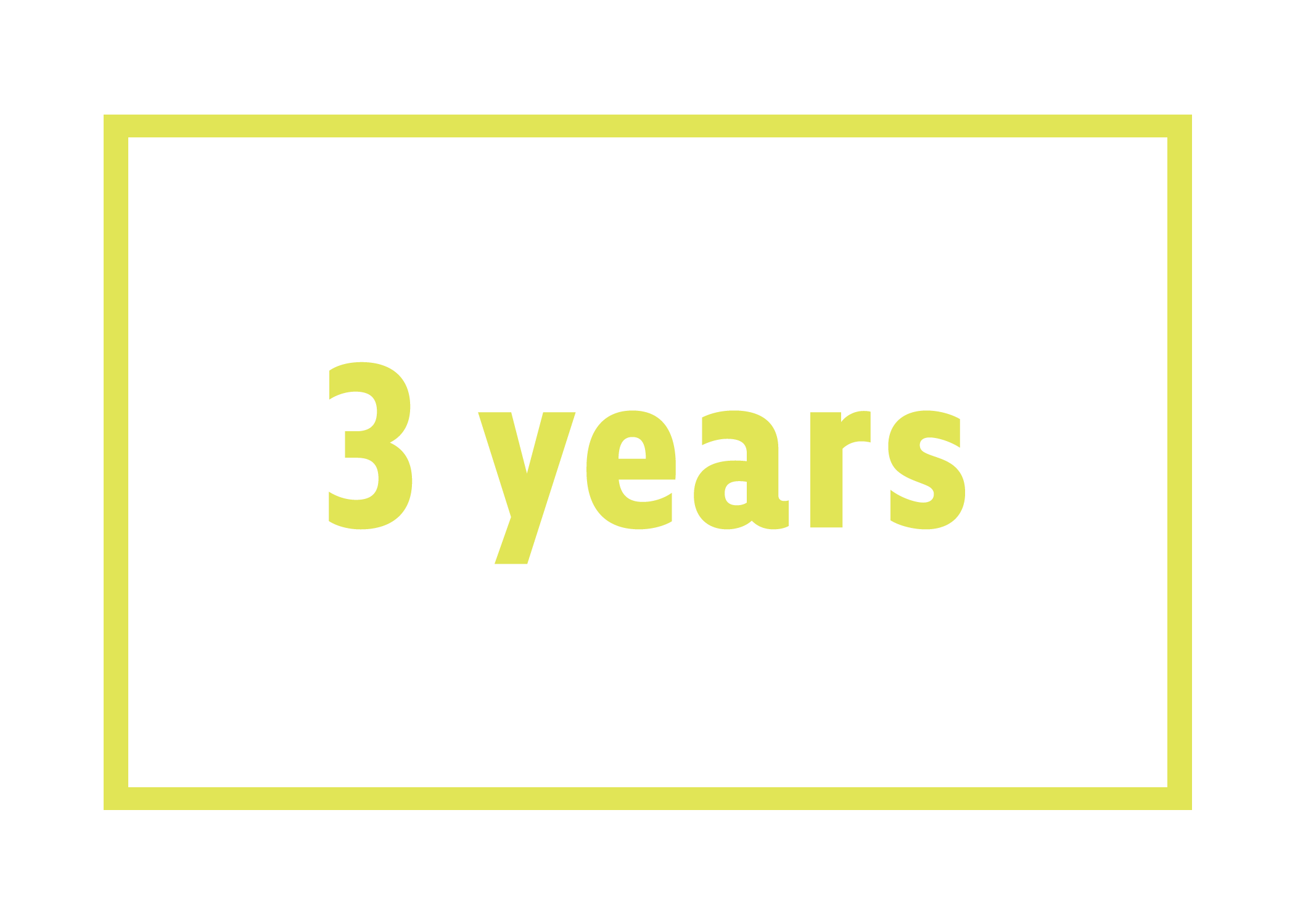 3years