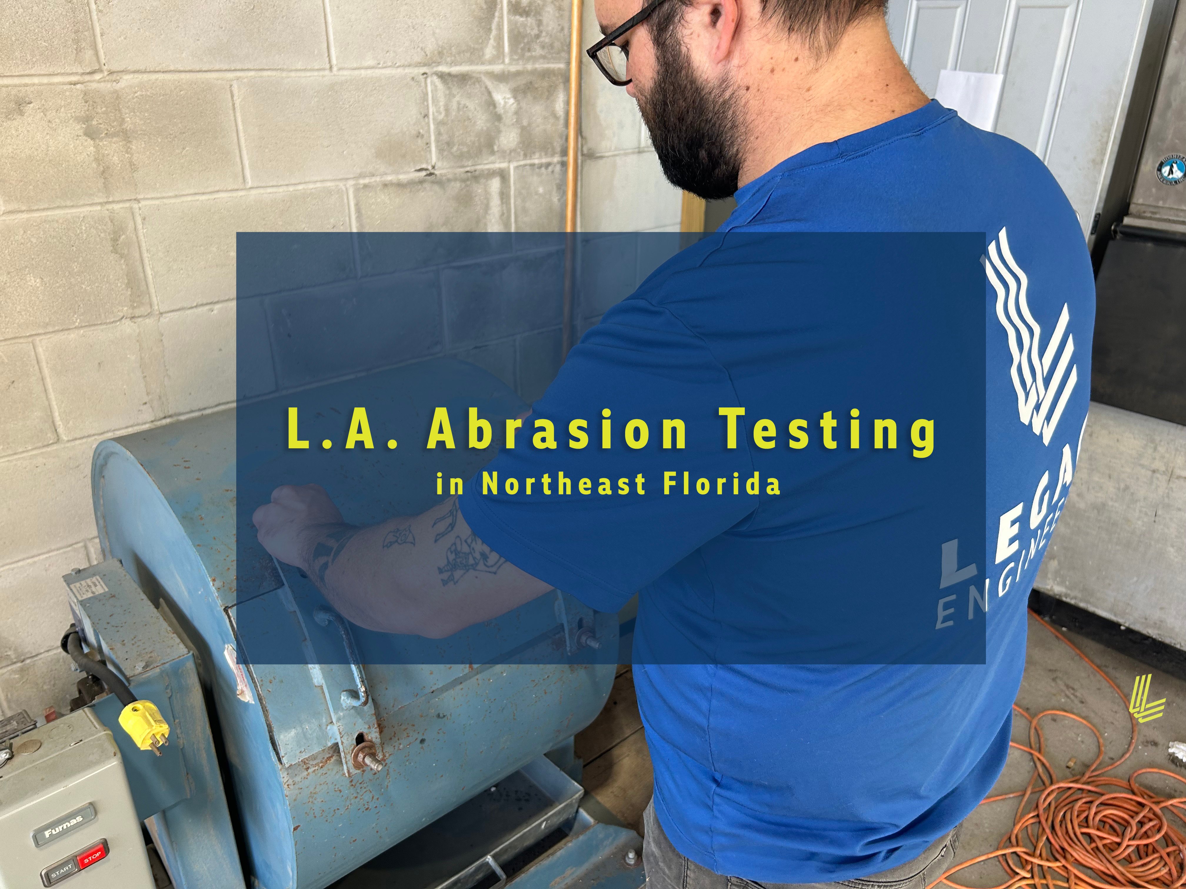 L.A. abrasion testing in northeast florida