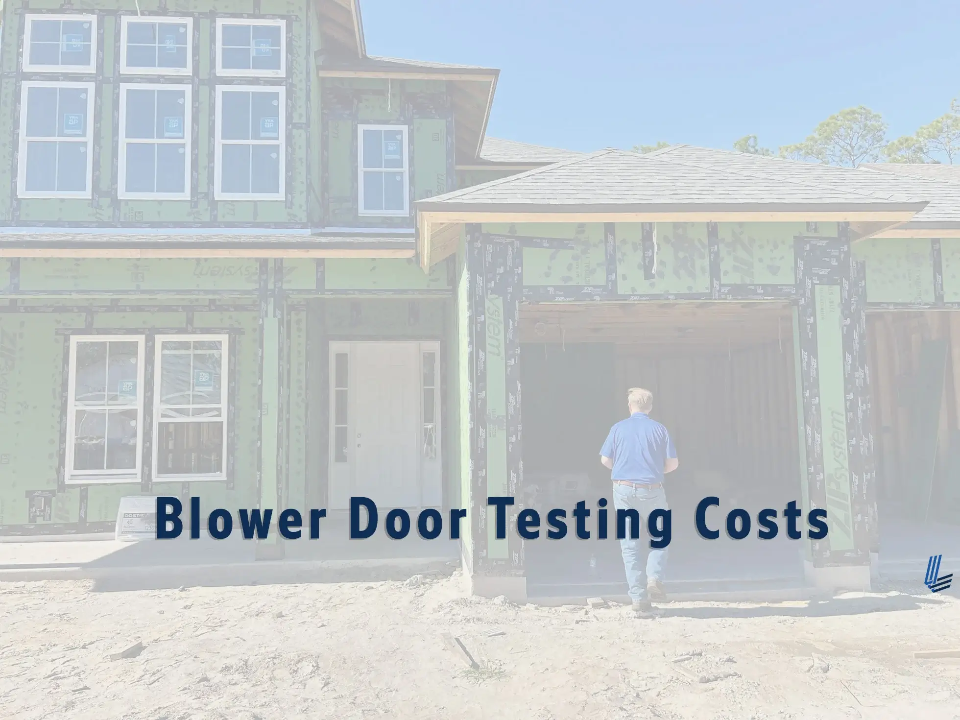 blower door testing costs