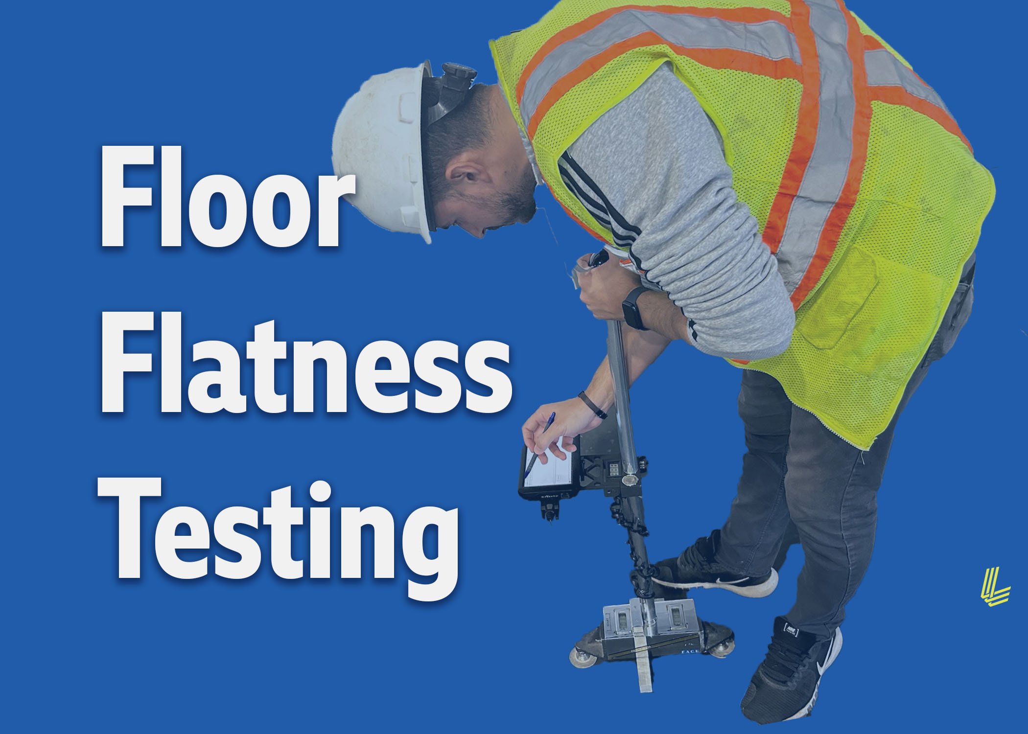 graphic for floor flatness testing