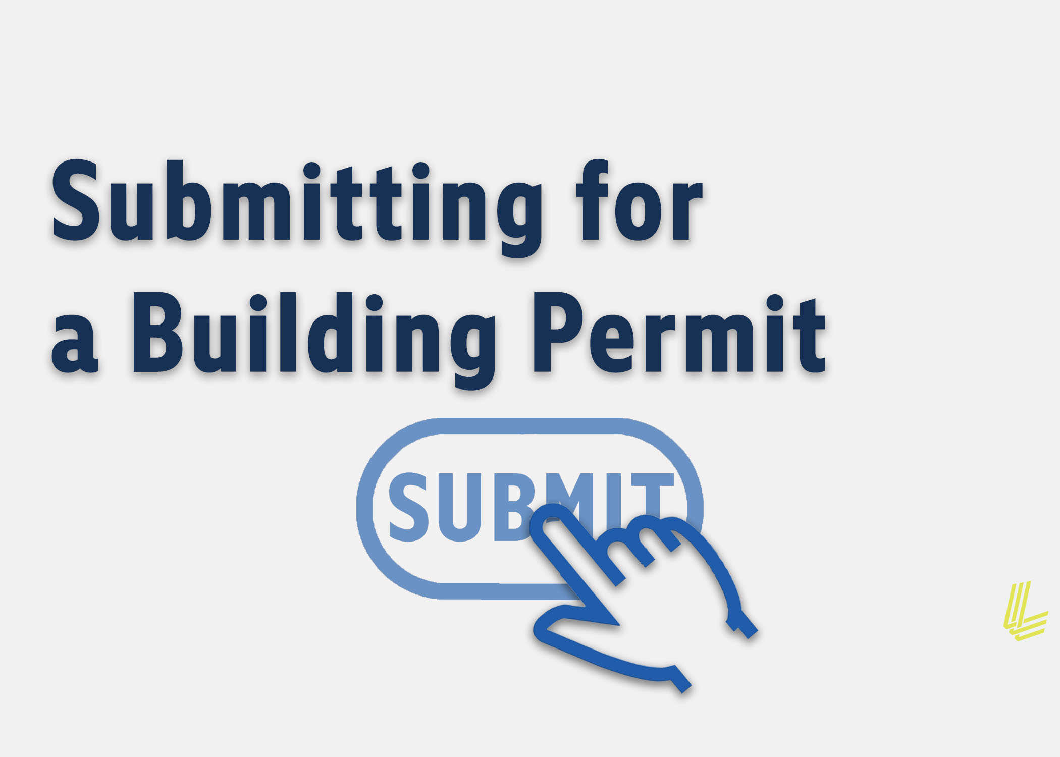 submitting a permit graphic